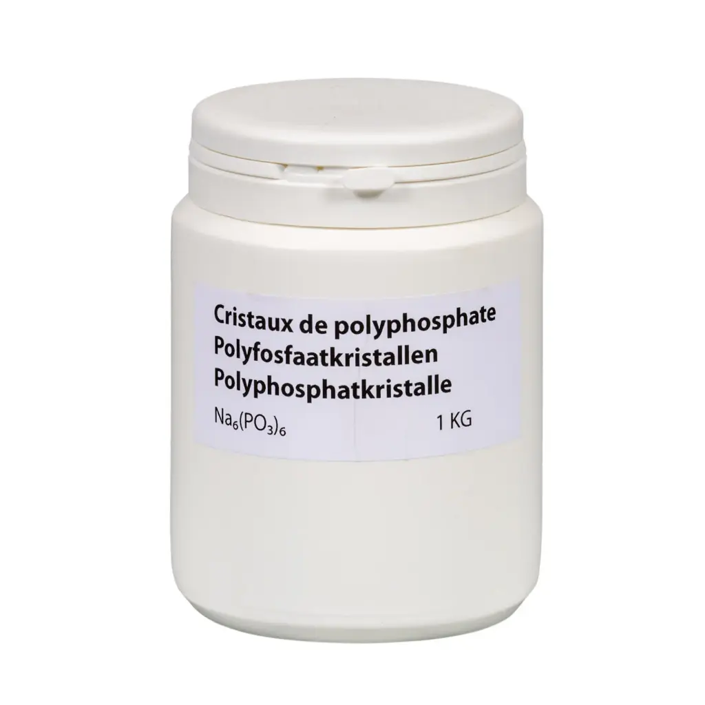 Cristaux de polyphosphate